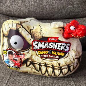 NEW SEALED Zuru Smashers Dino Island T Rex Battles